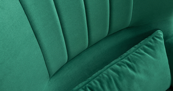 Кресло для отдыха Феличе ТК 529 велюр Велутто 33 темно-зеленый малахитовый