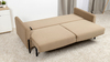 Диван-кровать прямой Барселона ТД 670 велюр Diagonal 290 бежевый