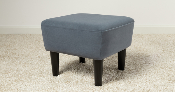 Пуф Дакота ТП 584 велюр Vendetta 24 (синий)