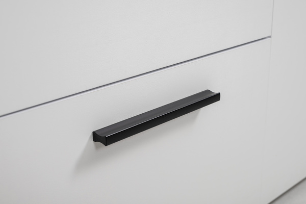 Гостиная Эйр композиция 2 белый PE шагрень, собирается на любую сторону