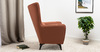 Кресло для отдыха Феличе ТК 527 велюр Велутто 55 терракотовый