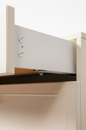 Комод Марион 16.256 Слоновая кость С341 PE, Слоновая кость 6898 ПВХ, Белый PE шагрень