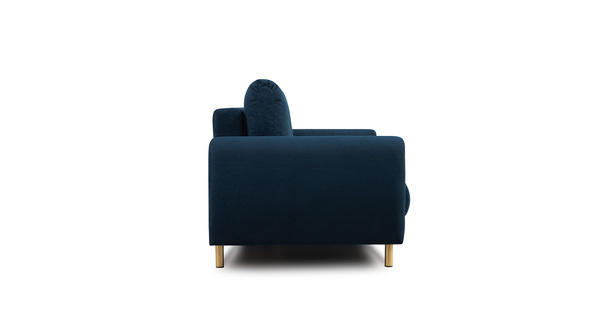 Диван-кровать прямой Оникс ТД 208 велюр Ocean 017 синий