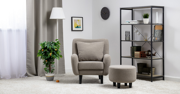 Кресло для отдыха Шон ТК 271 велюр Romeo 03 капучино